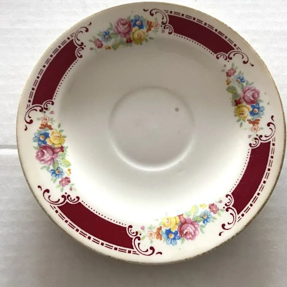 Vintage Homer Laughlin Majestic Brittany Lady Alice 6